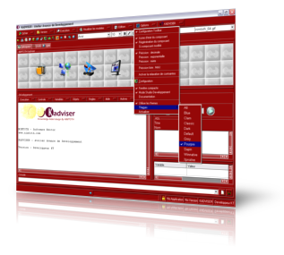 Environnement de d&eacute;veloppement Kadviser